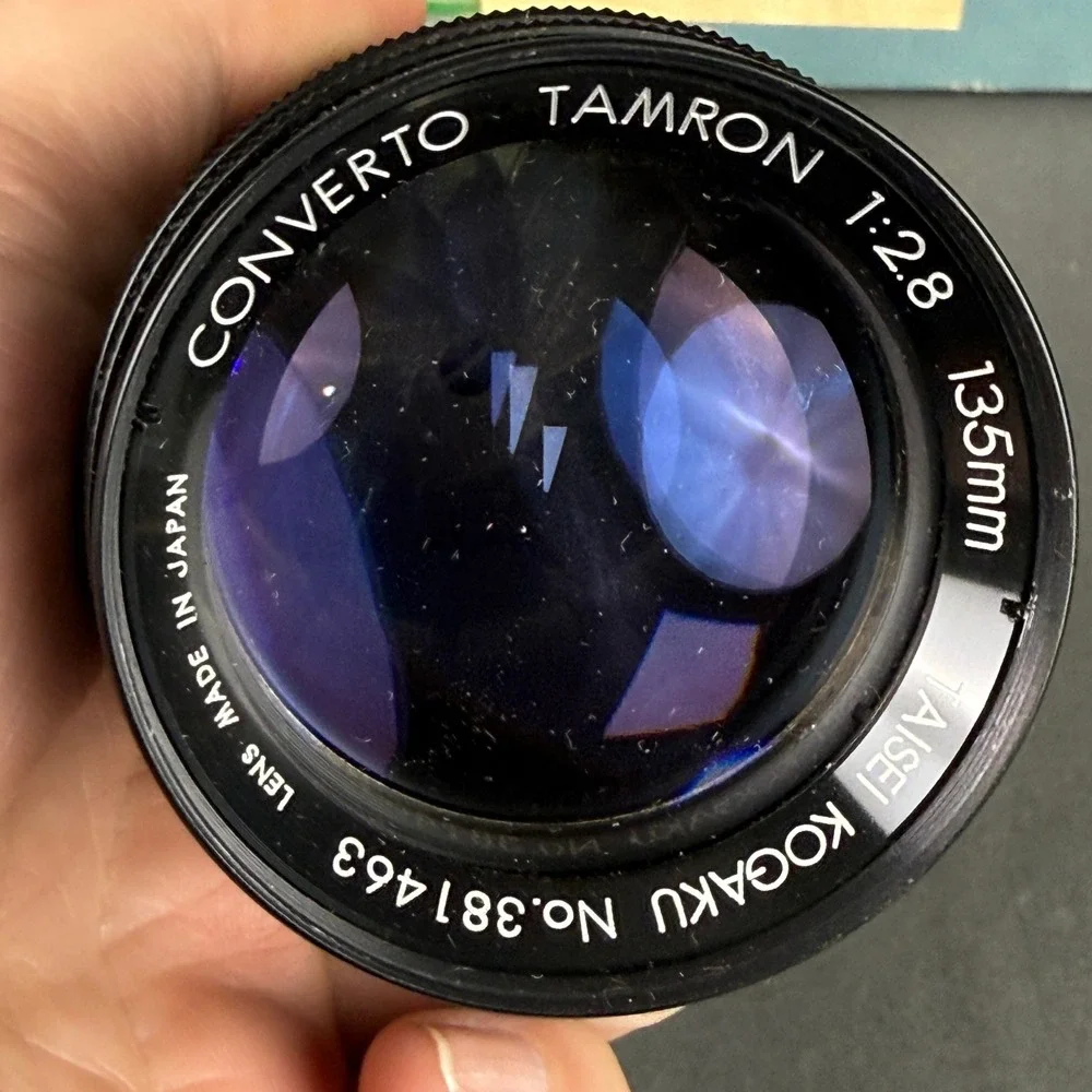 Tamron Converto-Tamron 135-225mm Vintage Lens Japan M42 screw mount